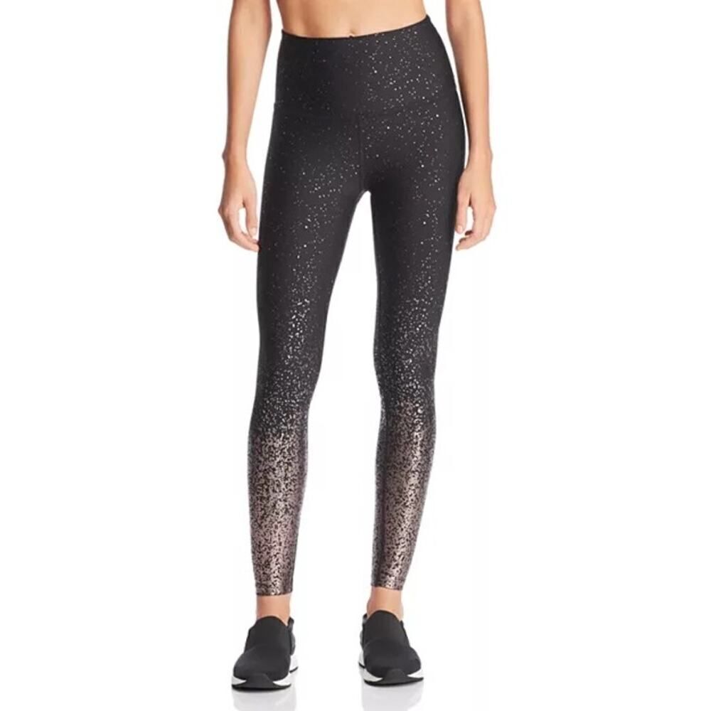 Beyond Yoga Alloy Ombre High Waisted Metallic Legging - Size: Small